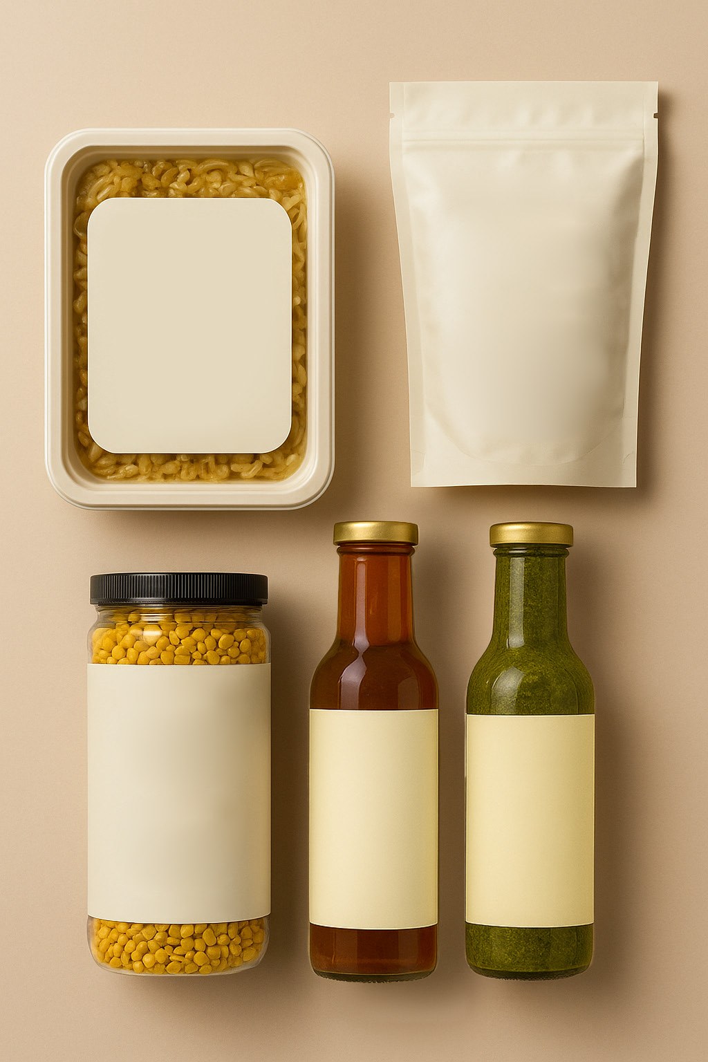 Burma Love Foods product lineup — salad packs, dressings, snack mix, and sauces