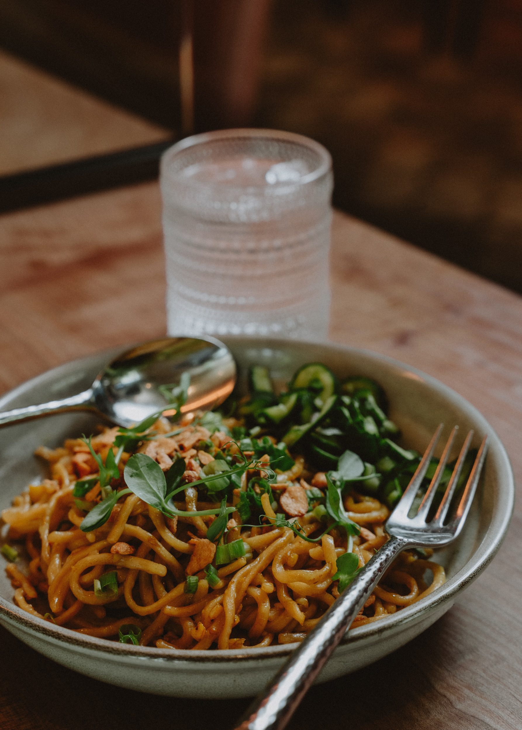 Garlic noodles