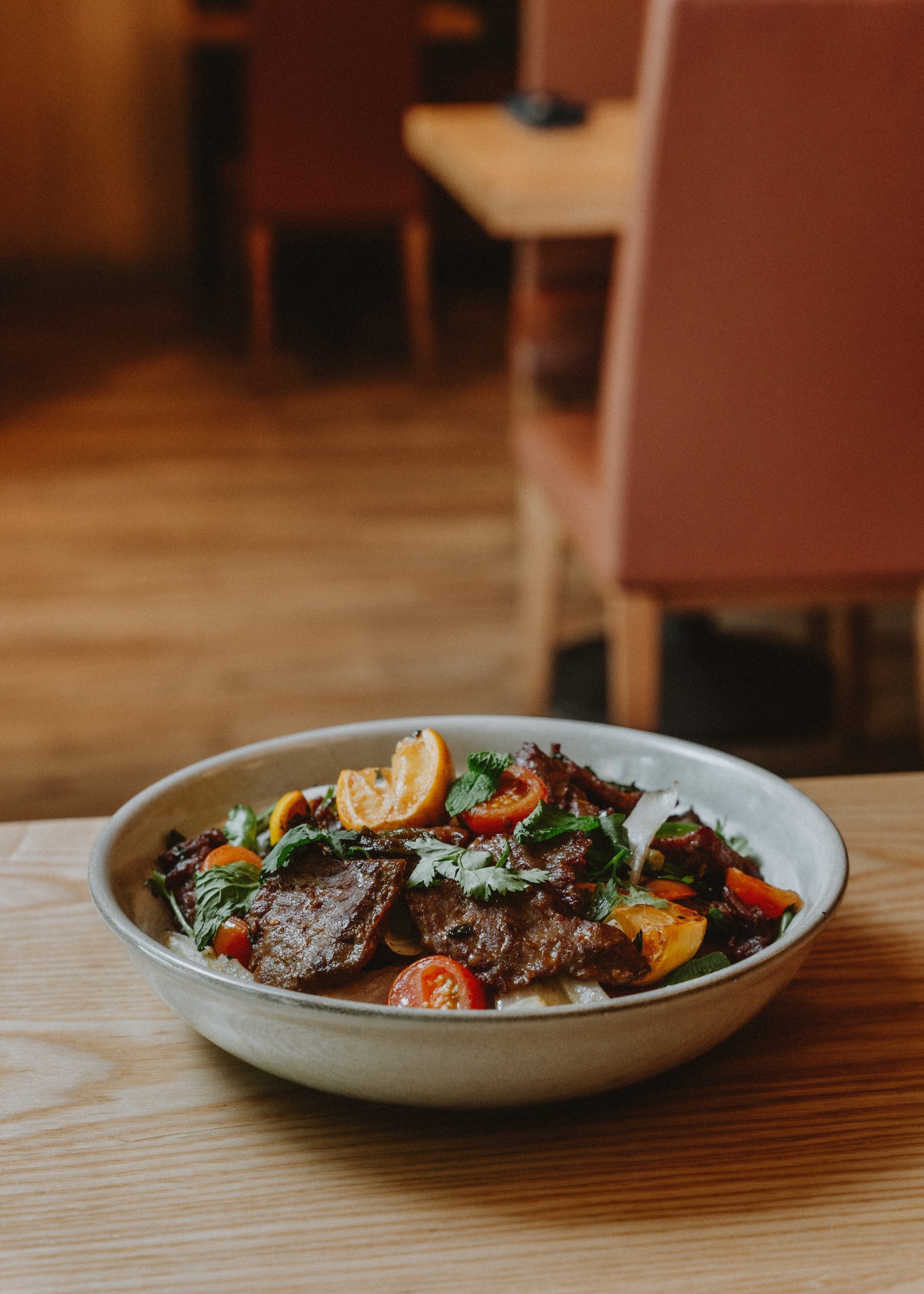 Beef and tomato dish