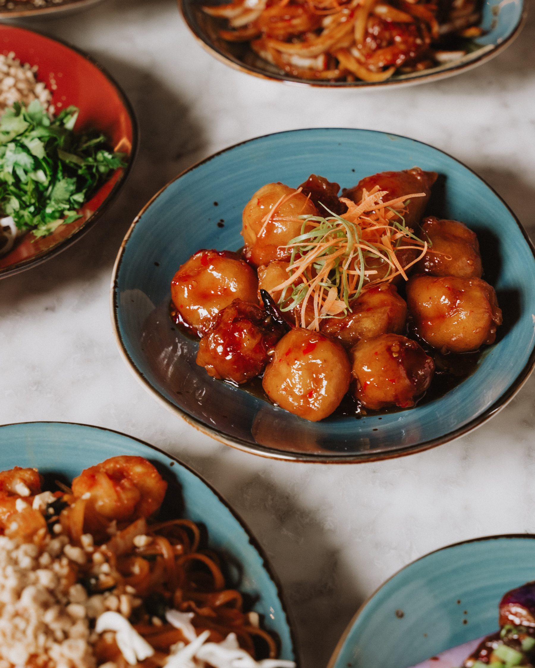 Saucy Burmese meatballs